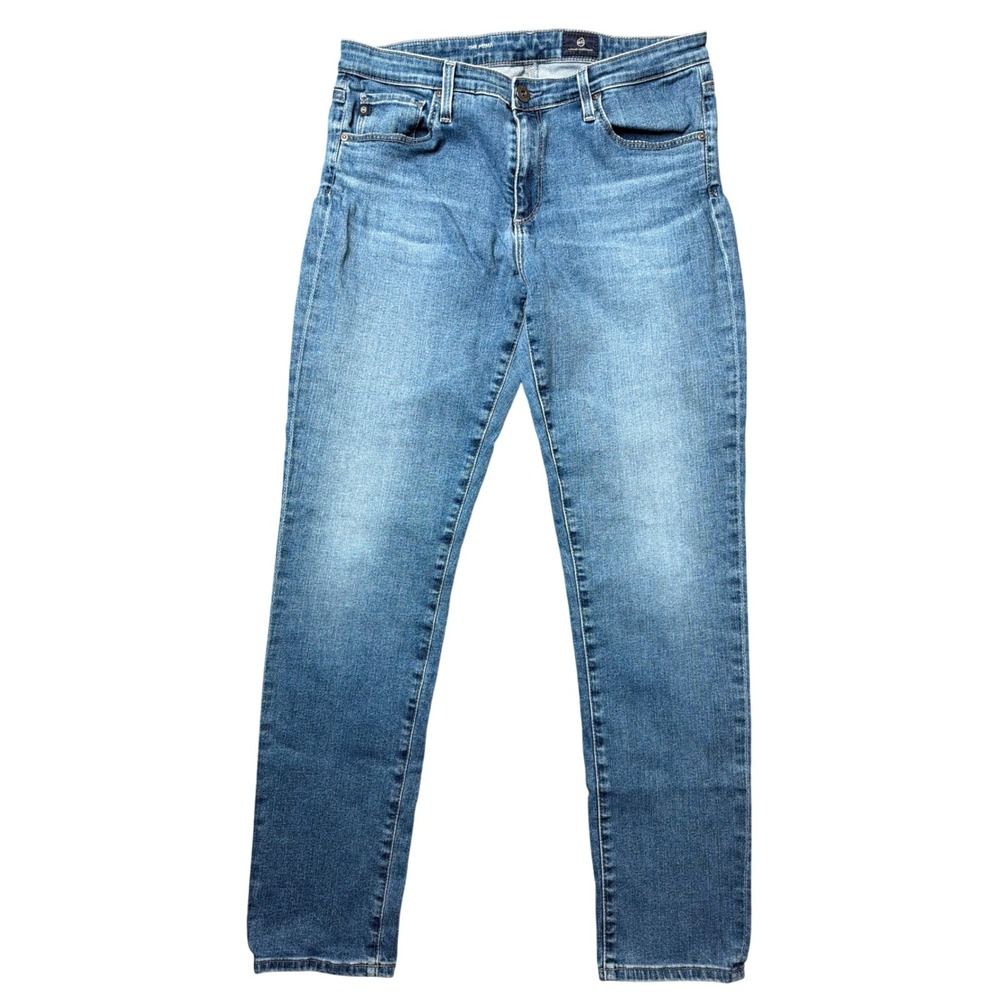 AG Adriano Goldschmied Jeans Womens 30R The Prima Blue Cigarette Slim Denim